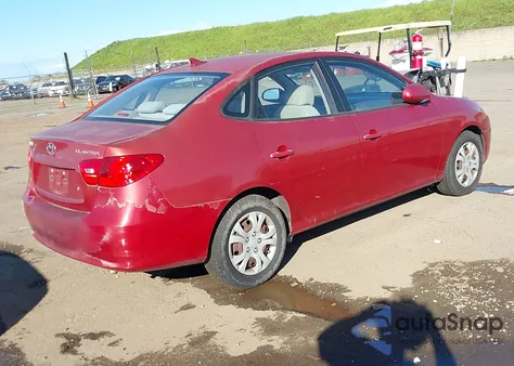 2009 Hyundai Elantra Gls из США, поврежденный, VIN KMHDU46DX9U698514